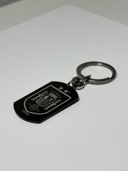 Llavero selección Española | Campeones del Mundo| Personalizable con dorsal